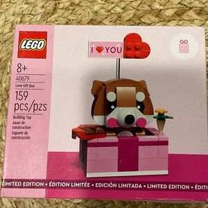 NWOT Lego Limited Edition Love Gift Box